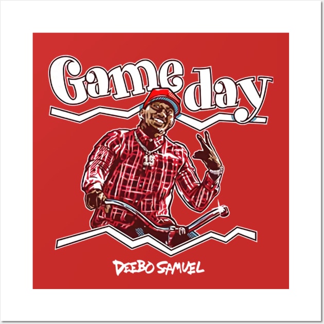 Deebo Samuel Gameday Wall Art by Chunta_Design